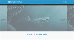 Desktop Screenshot of newswhistle.com